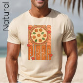 Pizza Lover, Funny Pizza T-Shirt, Retro Pizza T-Shirt