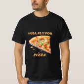 Pizza Lover Geschenk | Funny Food Spaß T-Shirt (Vorderseite)