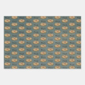 Pizza Lover Gift Wrap - Set von 3 Jahren Geschenkpapier Set (Vorderseite 2)