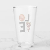 PIZZA LOVER GLAS (Rückseite)