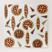 Pizza Lover-Muster Puzzle (Horizontal)