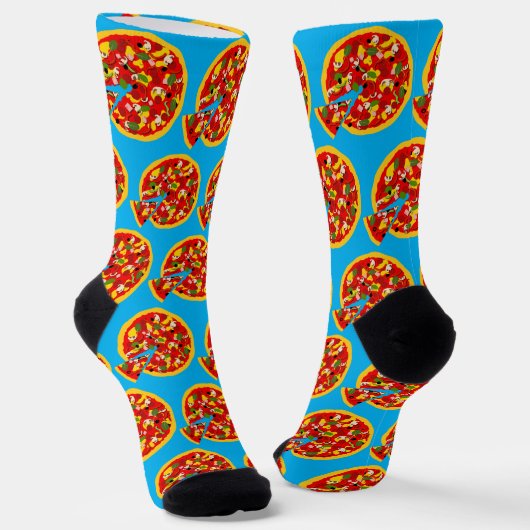 Pizza Lover Socken (Gewinkelt)