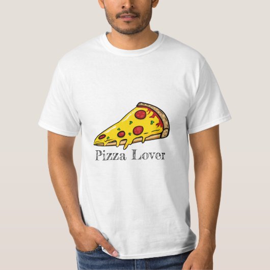 Pizza Lover T-Shirt (Vorderseite)