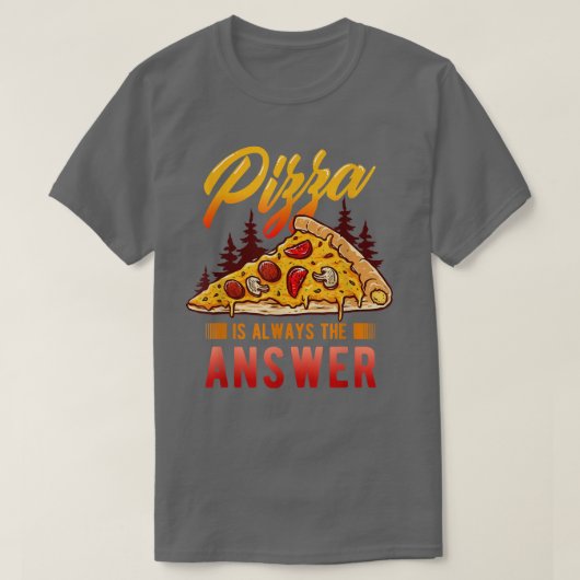 Pizza Lover und Pizza Fitness für Pizza ist immer T-Shirt (Design vorne)