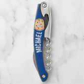 Pizza Lover Vater Vathage Day Kellnermesser (Rückseite)