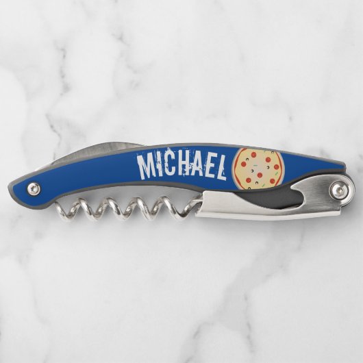 Pizza Lover Vater Vathage Day Kellnermesser (Rückseite)