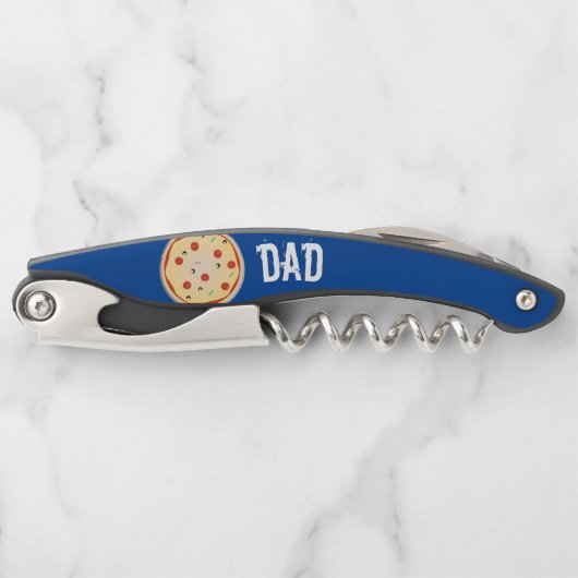 Pizza Lover Vater Vathage Day Kellnermesser (Vorderseite)