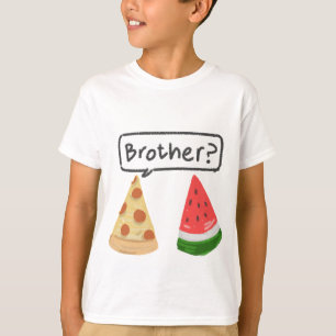 Pizza Lover Watermelon Bruderküche Sommer Vintag T-Shirt