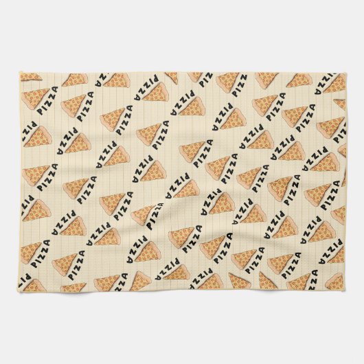 Pizza Lover's Kitchen Tea Handtuch (Horizontal)