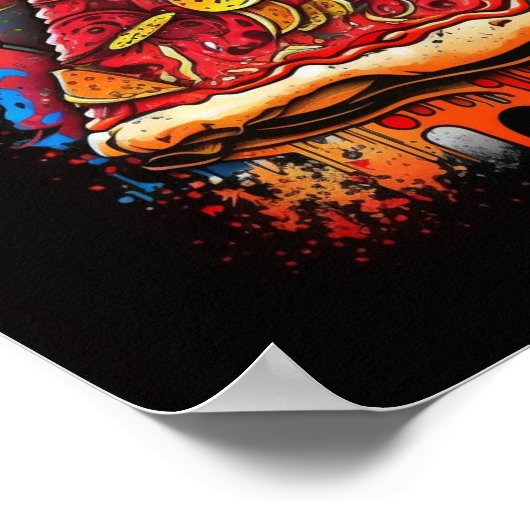 Pizza Lover's Poster (Ecke)