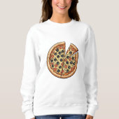 Pizza Lover's Sweatshirt (Vorderseite)