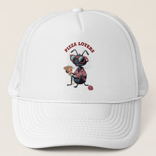 Pizza lovers truckerkappe (Vorderseite)