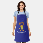 Pizza macht alles besser schürze (Getragen)