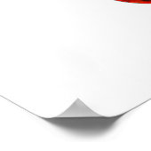 Pizza macht gut poster (Ecke)