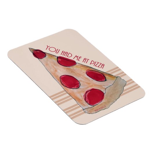 Pizza Magnet (Rechte Seite)