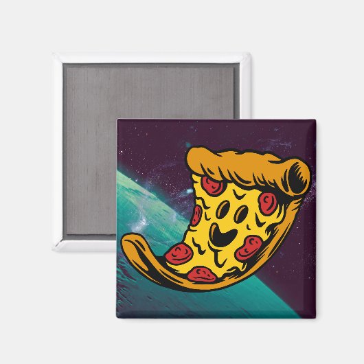 Pizza Magnet (Vorderseite/Rückseite)