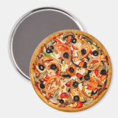 Pizza Magnet (Vorderseite/Rückseite)