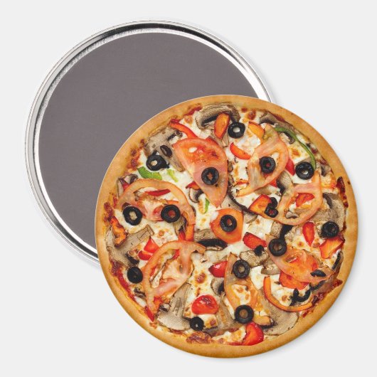 Pizza Magnet (Vorderseite/Rückseite)