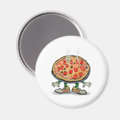 Pizza Magnet (Vorderseite/Rückseite)