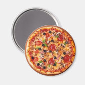 Pizza Magnet (Vorderseite/Rückseite)