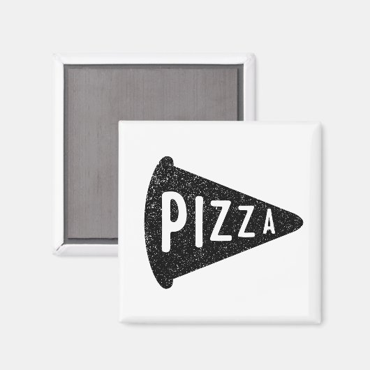 Pizza Magnet (Vorderseite/Rückseite)