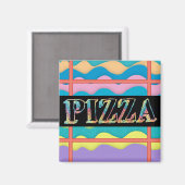 Pizza Magnet (Vorderseite/Rückseite)