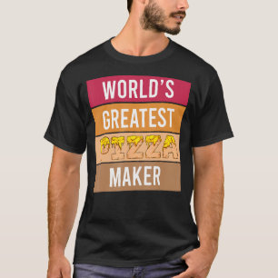 Pizza Maker der Welt - Funny Koch Pizza Ba T-Shirt