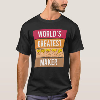 Pizza Maker der Welt - Funny Koch Pizza Ba T-Shirt