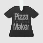 Pizza Maker Extraordinaire Ornament (Rückseite)