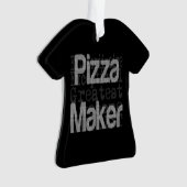 Pizza Maker Extraordinaire Ornament (Vorderseite)