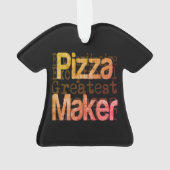 Pizza Maker Extraordinaire Ornament (Rückseite)