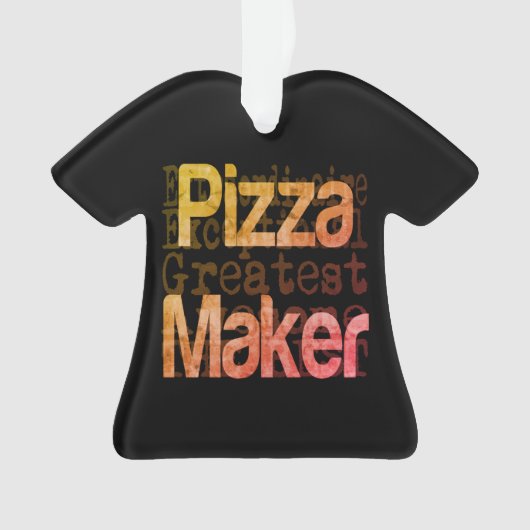 Pizza Maker Extraordinaire Ornament (Vorderseite)