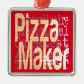 Pizza Maker Extraordinaire Ornament Aus Metall (Vorne)