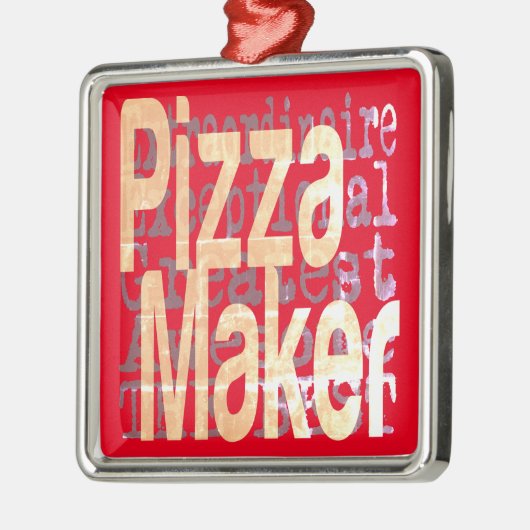 Pizza Maker Extraordinaire Ornament Aus Metall (Links)