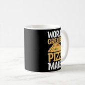 Pizza-Maker-Pizzeria der Welt Kaffeetasse (VorderseiteRechts)