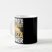 Pizza-Maker-Pizzeria der Welt Kaffeetasse (Vorderseite Links)