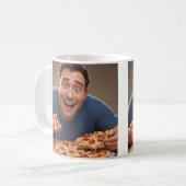 Pizza Man Kaffeetasse (Vorderseite Links)