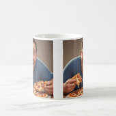 Pizza Man Kaffeetasse (Mittel)