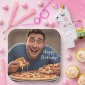 Pizza Man Pappteller (Party)