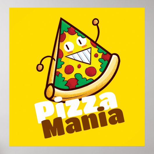 Pizza Mania Poster (Vorne)