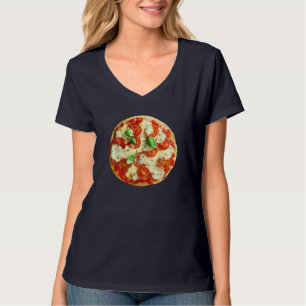Pizza Margherita Neapolitan Italienischer Lieferwa T-Shirt