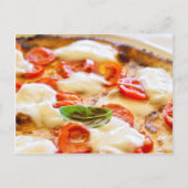 Pizza Margherita Postkarte (Vorderseite)