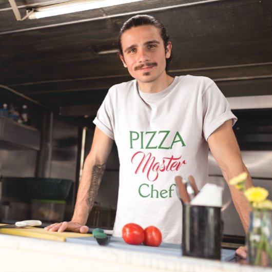 PIZZA Master Koch Adult T-Shirt