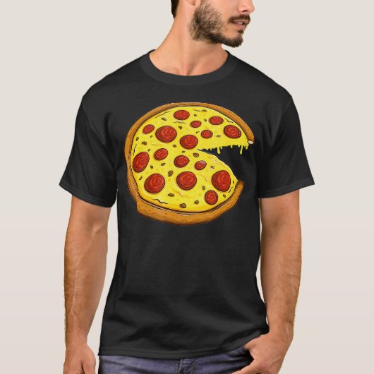 Pizza Matching Couple für Men Women Valentine T-Shirt (Vorderseite)