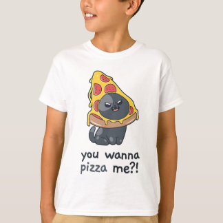 Pizza me cat memfood T-Shirt