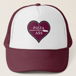 Pizza mein Herz-Hut Truckerkappe