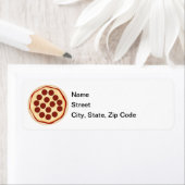 Pizza mit Pepperoni (Insitu)