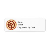 Pizza mit Pepperoni (Vorne)