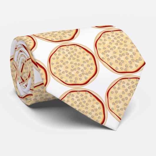 Pizza mit Pilzen Krawatte (Gerollt)