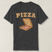 Pizza mit Pizza in einer Box - Pizza 25094624 T-Shirt (Design vorne)
